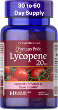 Puritan'S Pride Premium Lycopene 20Mg, 60 Rapid Release Softgels picture