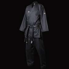 adidas Taekwondo Uniform Open-Style Black Dobok picture