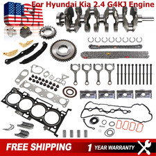 G4KJ Engine Rebuild Overhaul Kit - Crankshaft Rod Timing For Hyundai Kia 2.4L picture