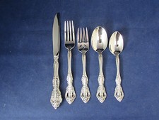 Oneida MICHELANGELO   Stainless Flatware  -  5pc Place Setting  - USA MADE picture