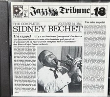 SIDNEY BECHET-The Complete Sidney Bechet Vol. 3/4 (1941) 2 CD IMPORT BMG France picture