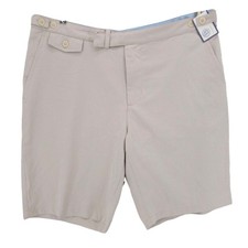 NWT B DRADDY Oh-Dog Shorts Oyster Heather Performance Golf Polyester Size 34 picture