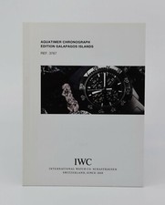 IWC Aquatimer Chronograph 3767 Booklet Manual picture