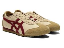 Onitsuka Tiger Mexico 66 SD 1183C015 Beige Red Sneakers New With Box picture