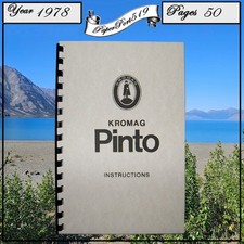 Puch KROMAG JC Penny PINTO MOPED Owners Manual 1978 picture
