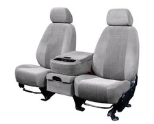 CalTrend Car Seat Covers Fit Chevy/GMC C/K 1500-3500 1988-1994 Light Grey picture