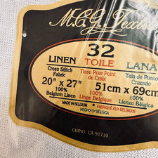 Belgium Linen 32 count 20 X 27 inches Silver Linen picture