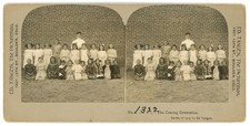 COLORADO STEREOVIEW - Boulder School Children - Ed Tangen c1909 picture