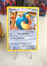 Pokemon TCG Snorlax 33/111 Rising Rivals 2009 EN Regular Rare 100 HP Basic picture