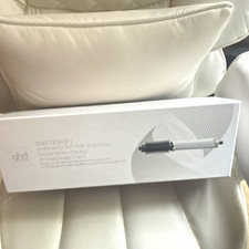 ghd Duet Blowdry 2-in-1 Hot Air Brush 1.5in Ceramic White w/ Case picture