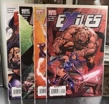 Exiles #91 - 94 Chris Claremont 4 BOOK RUN Psylocke Marvel Comics 2007 NM picture