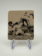 Vintage 1912 Baseball Ty Cobb Steals Third T202 Hassan Tobacco Card picture
