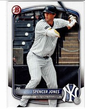 Spencer Jones New York Yankees 2025 Bowman Draft **** picture