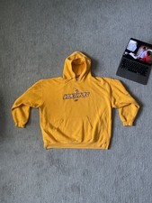 Y2K Yellow NFL Reebok Minnesota Vikings Sweatshirt Size Men's XXL picture