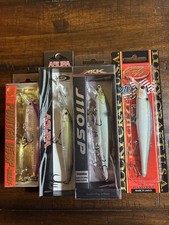 (LOT OF 4) Jerkbaits Lucky Craft, O.S.P., Ark Fishing NEW JDM picture