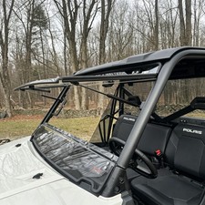 Front Flip Windshield Window For Polaris Ranger XP 1000/ Crew XP 1000 2017-2026 picture