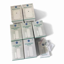 New ADT 5 Door/Window Sensors & 2 Motion Sensor LOT - FREE FAST Shipping picture