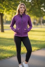 Sz 12 Lululemon Hustle In Your Bustle Jacket picture