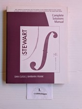 Complete Solutions Manual for Stewart Multivariable Calculus 7th Ed Clegg Frank picture