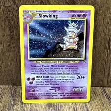 Slowking 14/111 Rare Neo Genesis Pokemon Unlimited Holo Moderately Played picture