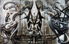 The Art of Collection… H.R. GIGER - -Silver-Foil Limited to 100 -  +Poster picture