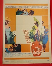 THE STRIPPER original 1963 Movie Lobby Card 14x22