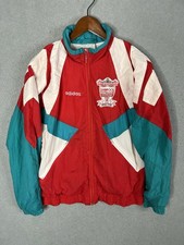 RARE Adidas Liverpool FC 1892-1992 Centenary Tracksuit Jacket Size S-M Vintage picture