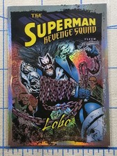 Fleer Brilliants - Lobo RS-15 - The Superman Revenge Squad - DC Comics Card picture