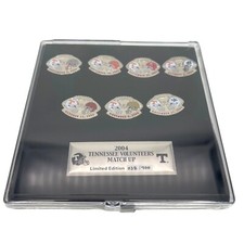 2004 Tennessee Volunteers Football Pin Set Home Game Opponents Limited Edition picture
