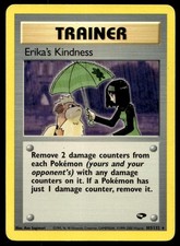 ERIKA'S KINDNESS 103/132 RARE GYM CHALLENGE POKEMON UNLIMITED MP picture