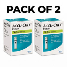 Accu-Chek Instant Test Strips 50x2 (100 Total) EXP 06/23/2027 Glucose Meter picture