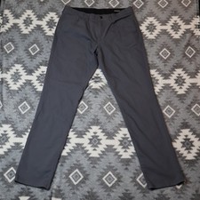 Bonobos Mens Chino Pants Grey 32x32 Stretch Cotton Blend 21244-GYK74 picture