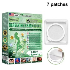 CareUplift Moringa & Berberine 10‑in‑1 Advanced Nano Microneedle Beauty Patch picture