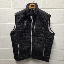 Milwaukee Bucks cutter buck vest Cutter & Buck Charter  Full-Zip Mens 24x32 XL picture