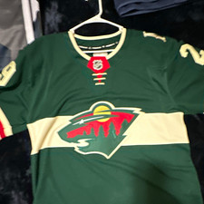 Fanatics Minnesota Wild Marc-Andre Fleury #29 Green NHL Hockey Jersey XL picture