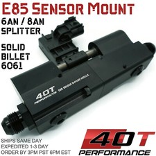 E85 Flex Fuel Sensor Bypass MOUNT BRACKET for GM Continental VDO AEM 30-2200 picture