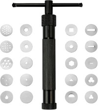 Stainless Steel Clay Extruder for Clay Extruder for Pottery, Fondant Tool Set - picture