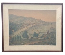 Antique Kurz & Allison Catalina Island c.1887 Lithograph Print 23