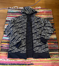 2007 F*cking Awesome AOP Reversible Stamp Zipped Hoodie  All Over Print L picture