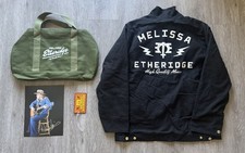 Melissa Etheridge Tour VIP Merch Signed Autographed 8 x 10, Jacket, Duffle Bag M picture