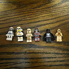 LEGO Star Wars Minifigure Lot Imperials, Celebration Darth Vader, Tusken Raider picture