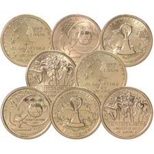 2019 P&D American Innovation Dollar 8 Coin Set Uncirculated Mint State picture