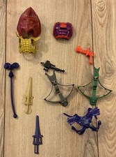 Lot Of 11 Vintage 80s He-Man The Masters Of The Universe Armor and Weapons picture