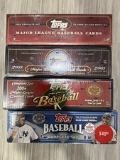 2002 2003 2004 2005 Topps Sealed Complete Factory Set Lot picture