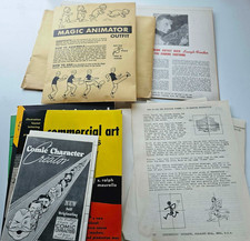 Vinatge Cartoonists Exchange 1930's-1940's Mail Order How To Draw Cartoon Lot picture
