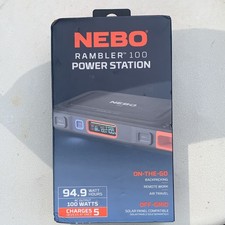 NEBO Rambler 100 Power Station 94.9Wh Lithium-ion 100W AC USB-C Wireless picture