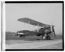 Photo:Airway Biplane Airplane 1923 Aviation Flying Aircraft picture