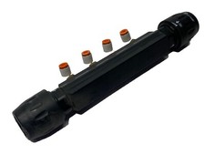 Parker 6651 25 12 04 Transair 4-Port Manifold w/ Nuts picture