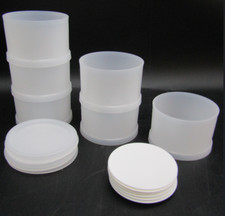 NOS Tupperware Ice Cream Sandwich Maker, Set of 6. picture