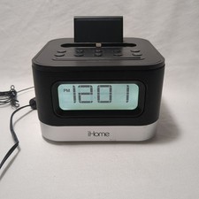iHome Model iPL8 Stereo FM Clock Radio With Lightning Dock for iPhone TESTED picture